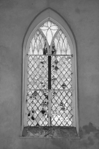 Cahans Presbyterian Church, Monaghan 05 - Window Interior